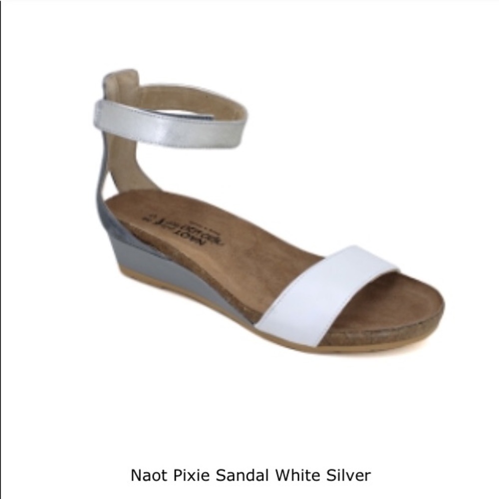 Naot Pixi wedge sandal new without tags